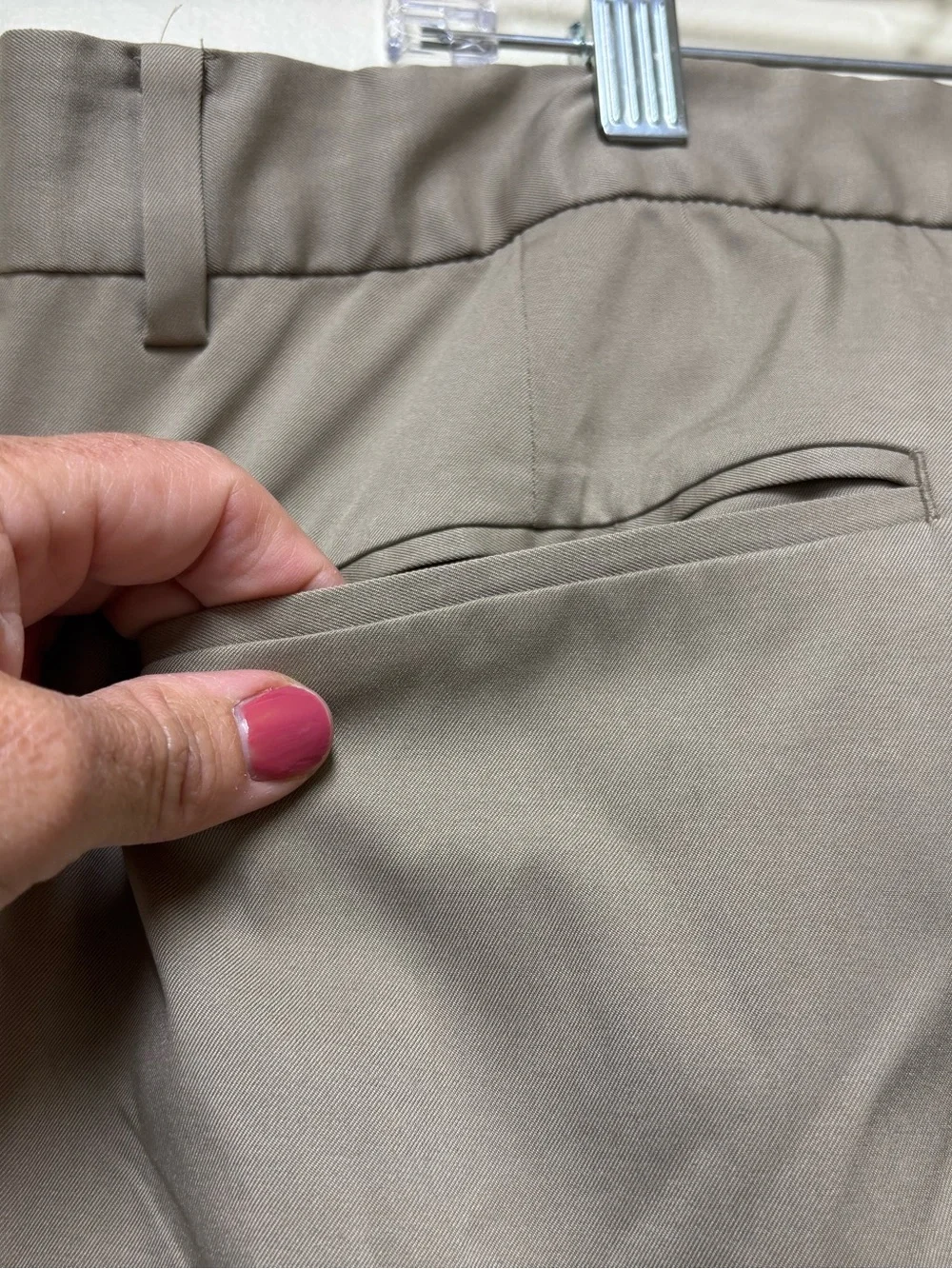 Nike Golf Dri Fit Standard Fit Golf Pants Khaki Tan Beige 40 x 32